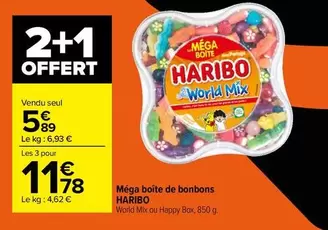 Haribo - Méga Boite De Bonbons