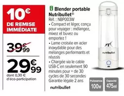 Nutribullet - Blender Portable