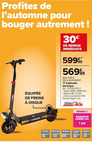 Glide - Trottinette Electrique