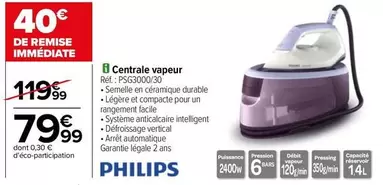 Philips - Centrale Vapeur