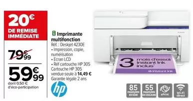 HP Imprimante Multifonction Despar 24230e - Performances exceptionnelles et fonctionnalités avancées