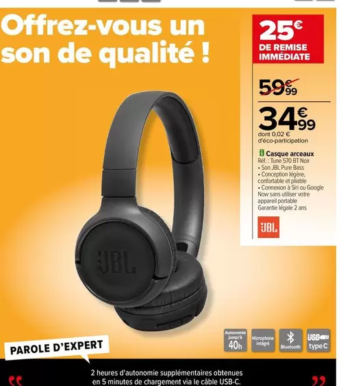 JBL - Casque Acreaux