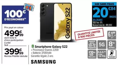 Samsung - Smartphone Galaxy S22