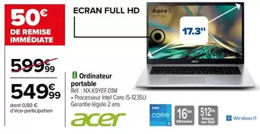 Acer - Ordinateur Portable