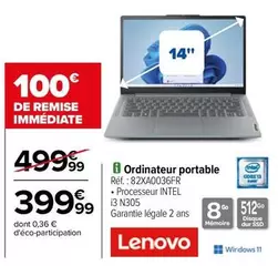 Lenovo - Ordinateur Portable