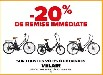 TOUS - Sur Tous Les Vélos Électriques Velair