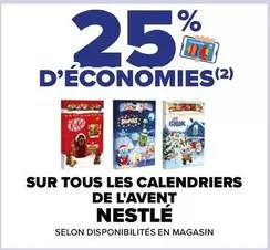 nestlé - sur tous les calendriers de l'avent