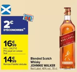 Johnnie Walker - Blended Scotch Whisky