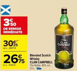 Clan campbell - Blended Scotch Whisky