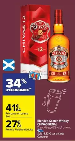 chivas regal - blended scotch whisky