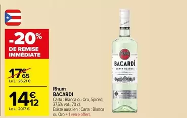 Bacardi - Rhum