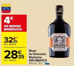 Diplomatico - Rhum Du Venezuela Mantuano