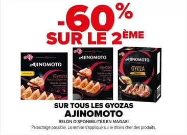 Ajinomoto - Sur Tous Les Gyozas