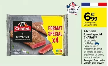 Charal - 4 Biftecks Format Spécial