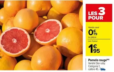 pomelo rouge