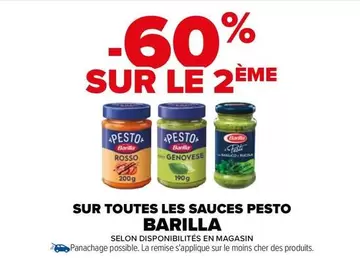 Barilla - Sur Toutes Les Sauces Pesto