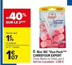 Carrefour - Bloc Wc "duo Pack"