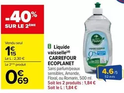 Carrefour - Liquide Vaisselle