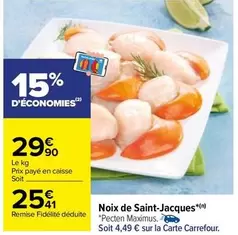 Carrefour - Noix De Saint-jacques