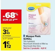 scholl - masque pieds