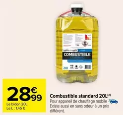 combustible standard 20l