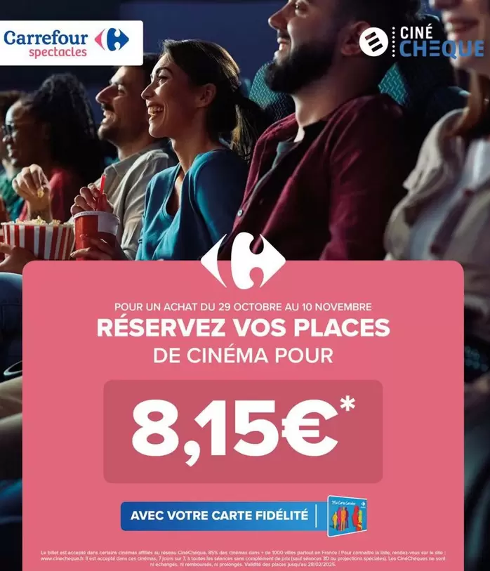 carrefour - reservez vos places de cinema pour