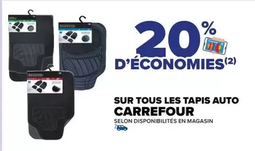 Carrefour - Sur Tous Les Tapis Auto