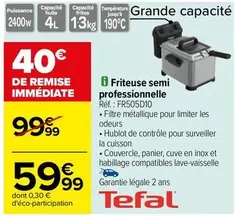 tefal - friteuse semi professionnelle