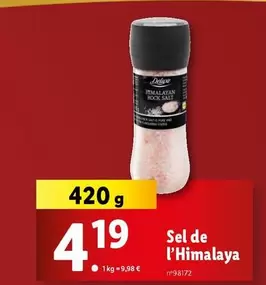 Deluxe - Sel De L'Himalaya offre à 4,19€ sur Lidl