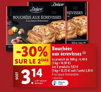 Deluxe - Bouchées Aux Écrevisses