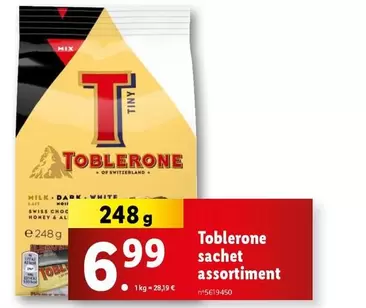 Toblerone - Sachet Assortiment