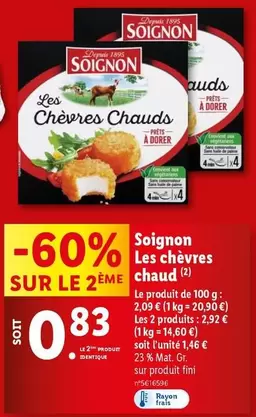 Soignon - Les Chevres Chaud