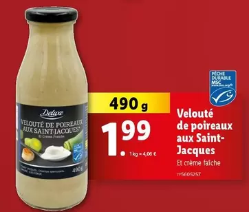 Deluxe - Velouté De Poireaux Aux Saint Jacques