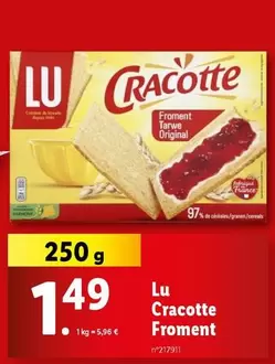 Lu - Cracotte Froment 