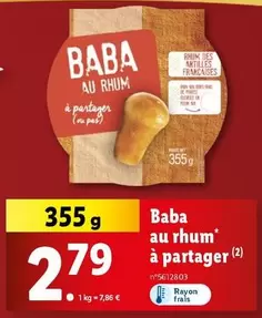 Baba Au Rhum A Partager