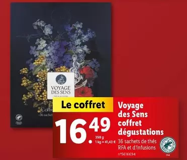 Voyage Des Sens - Coffret Dégustations