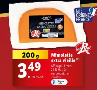 Deluxe - Mimolette Extra Vieille