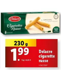 Delacre - Cigarette Russe