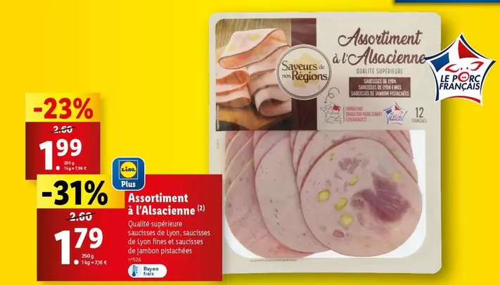 Assortiment À L'Alsacienne - Saveurs De Nos Régions