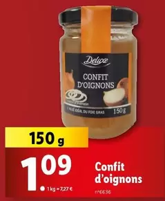 Deluxe - Confit D'Oignons