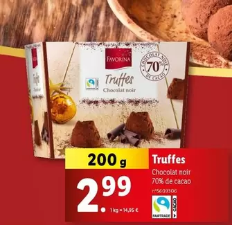 Favorina - Truffes 