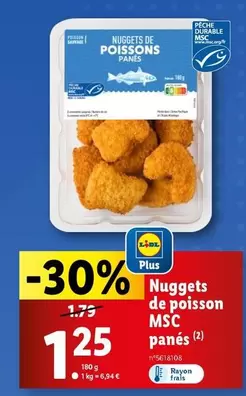 Nuggets De Poisson Msc Panés