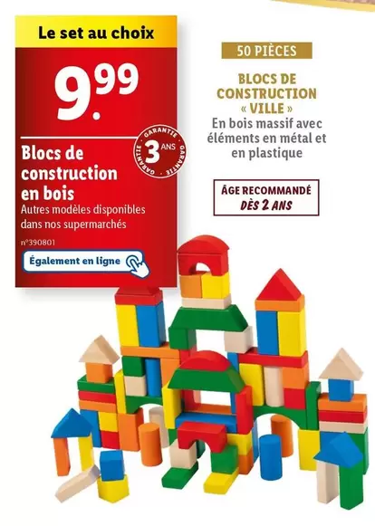 Blocs De Construction En Bois