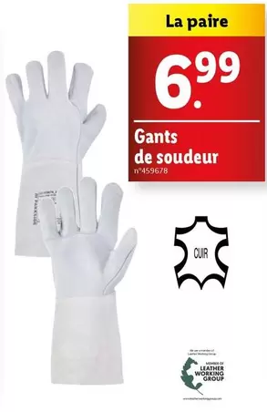 Gants de Soudeur