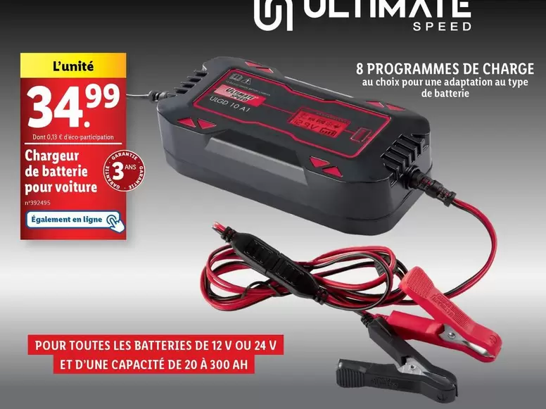 Ultimate - Chargeur De Batterie 3