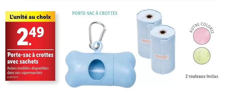 Porte Sace À Crottes Avec Sachets