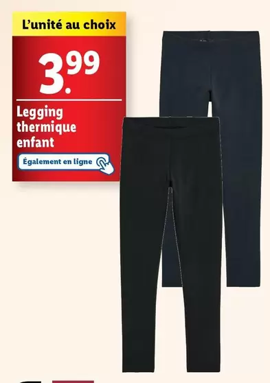 Legging Thermique Enfant