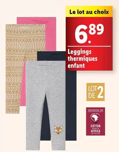 Leggings Thermiques Enfant