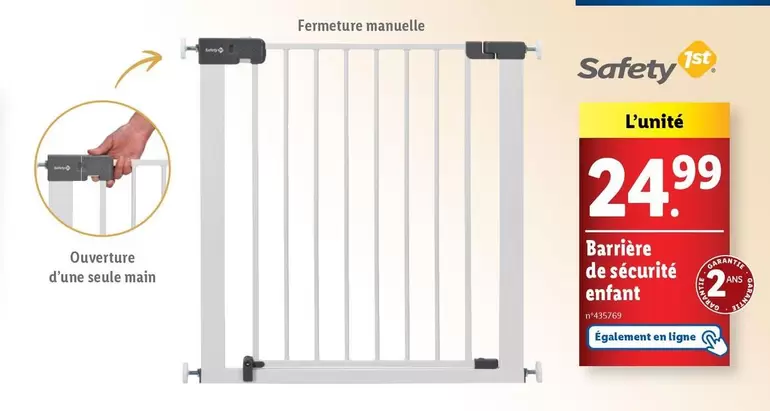 Safety - Barrière De Sécurité Enfant