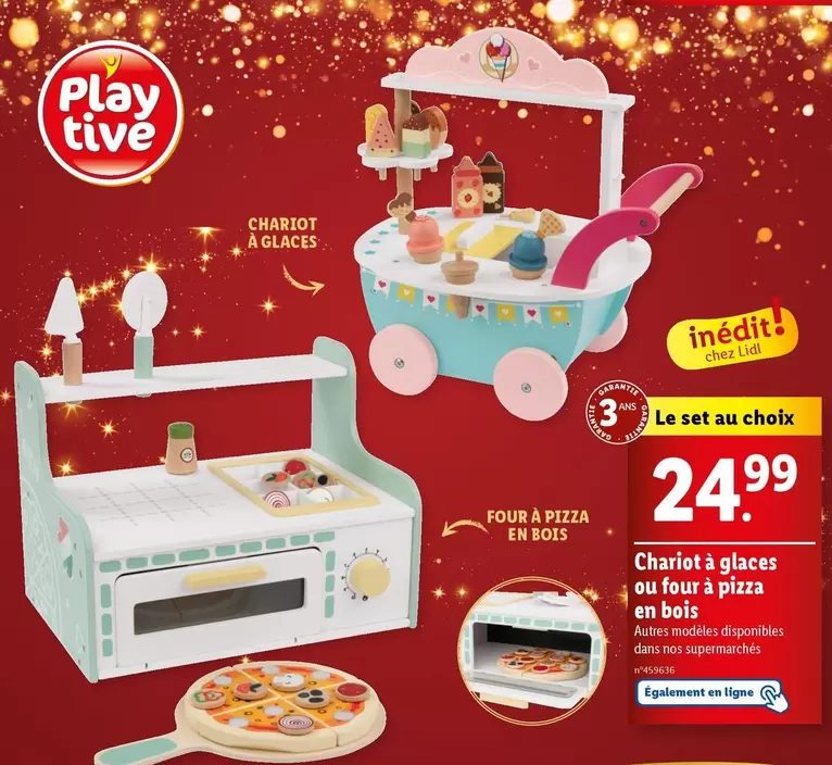 playtive - chariot à glaces 